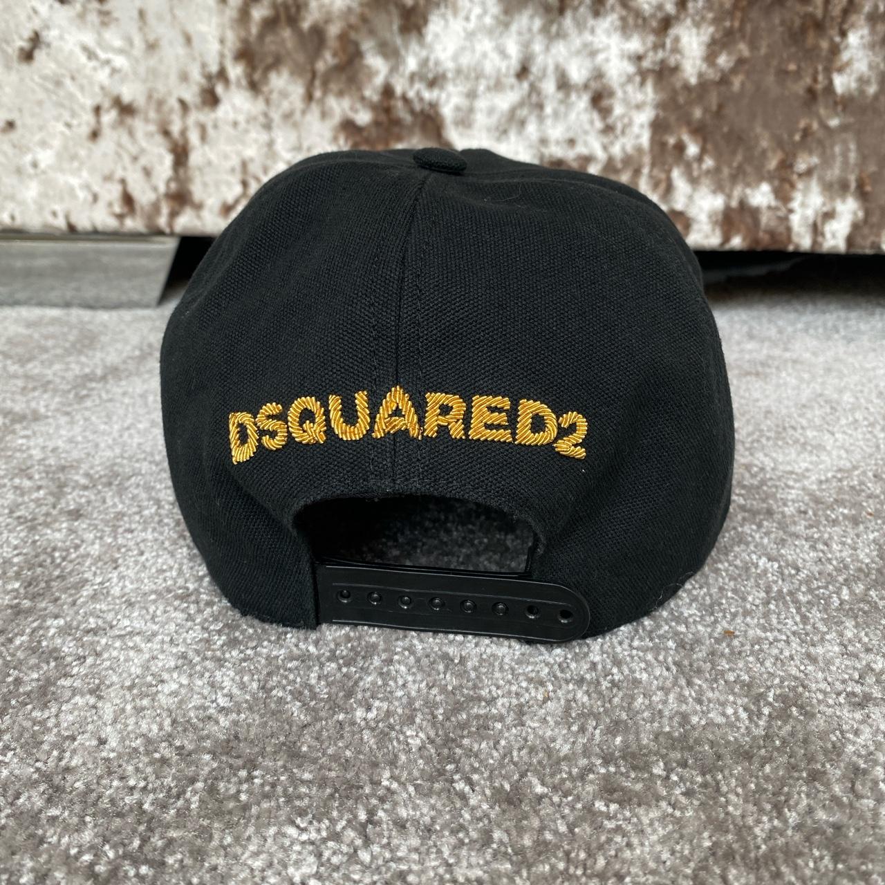 DSQUARED2 24-7STAR キャップ ブラック DSQUARED2 24-7star キャップ
