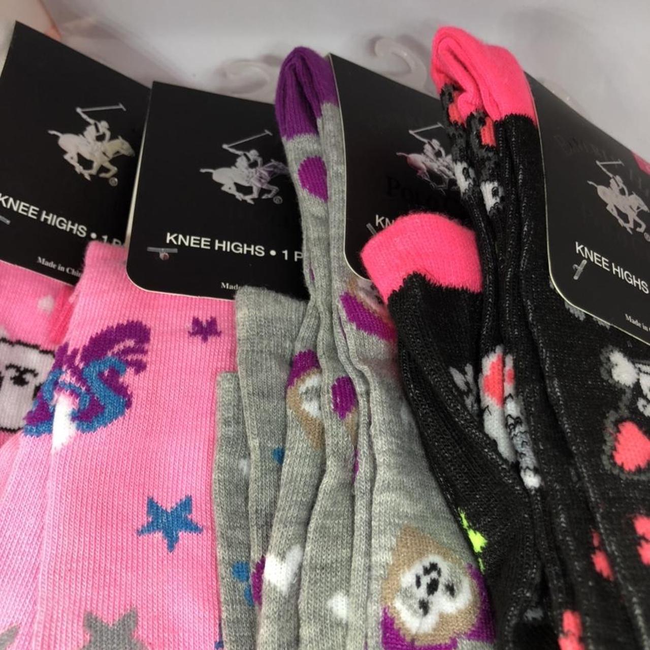 Nostalgia Scenes Kidcore 2000s Knee Highs Socks... Depop