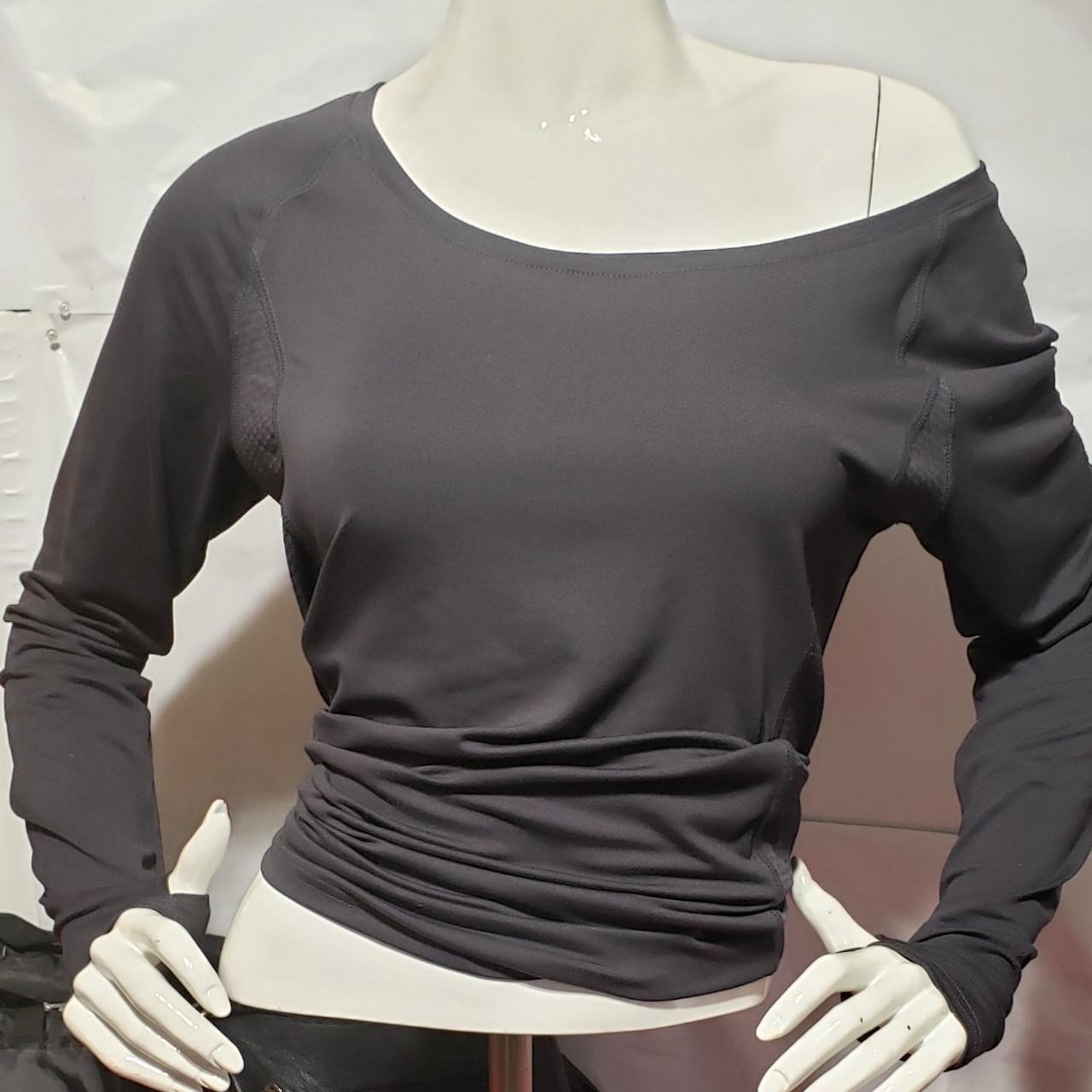 Vogo Athletic Shirt Size Medium Dark gray long - Depop