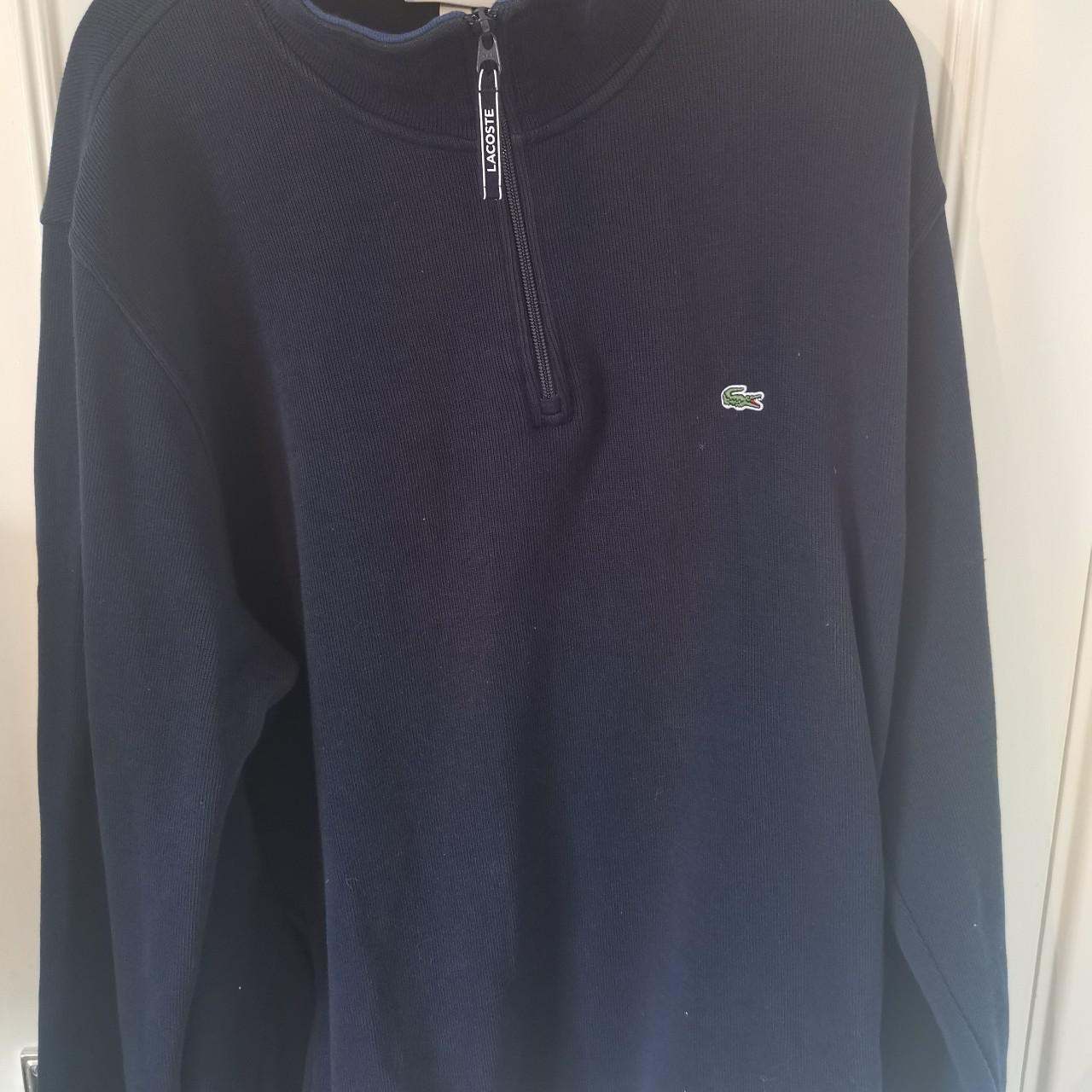 Lacoste quarter zip, good condition, worn a couple... - Depop