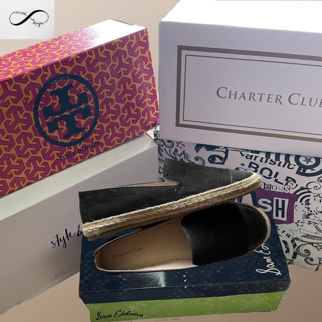 Charter Club Women's Black Espadrilles (3)