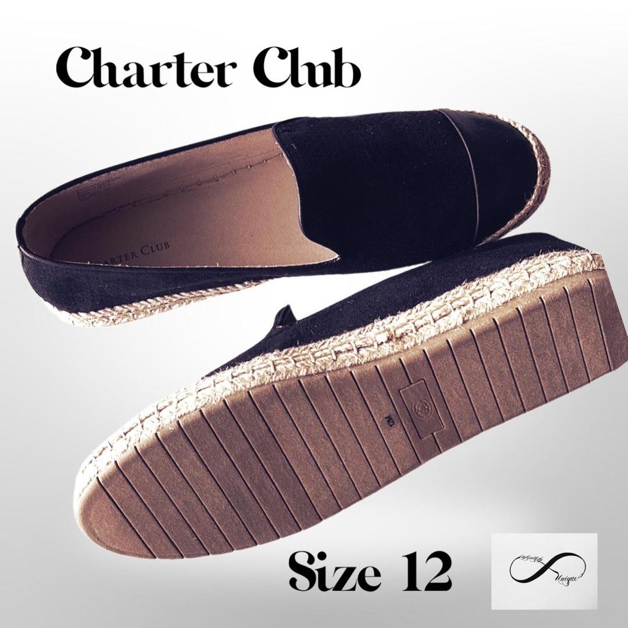 Charter Club Women's Black Espadrilles (2)