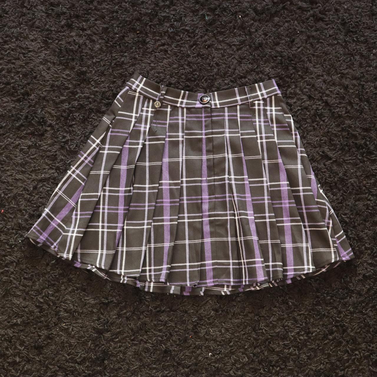Product Image 3 - Collectif High waisted Purple Plaid