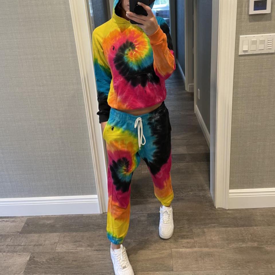 Ralph lauren tie dye sweatsuit sale