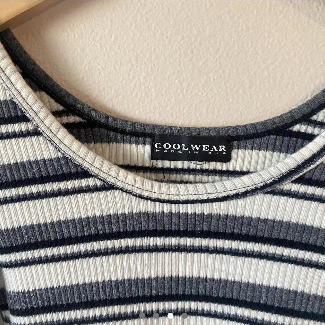 Cool TM Women's White and Black Shirt (2)
