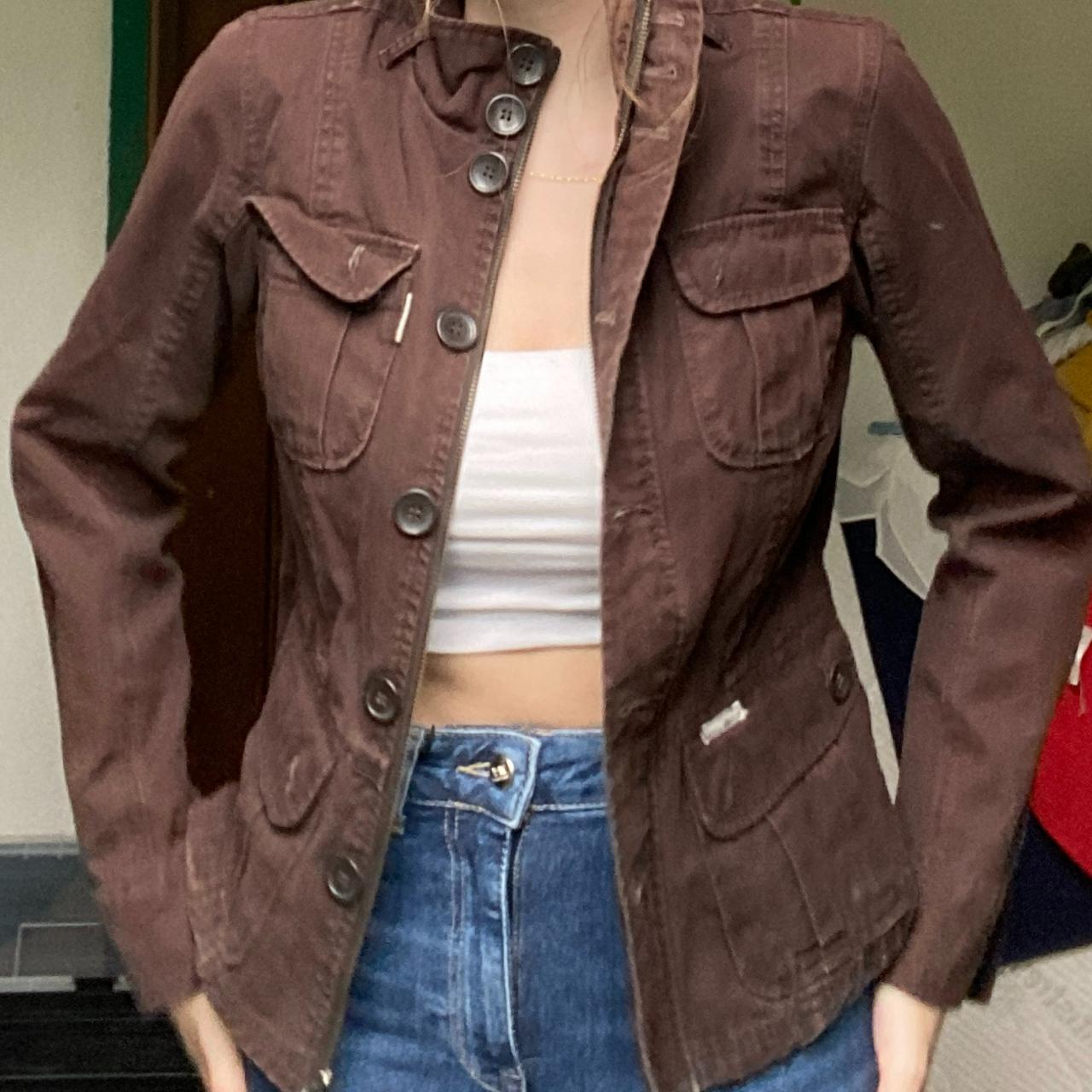 Women's Brown Jacket Depop