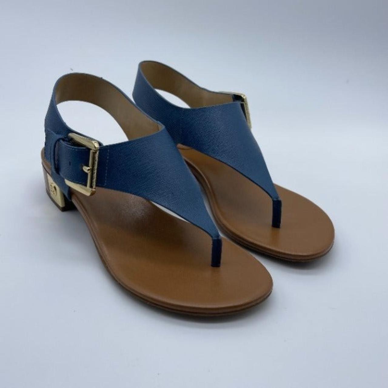 MICHAEL Michael Kors Women's Blue Sandals | Depop