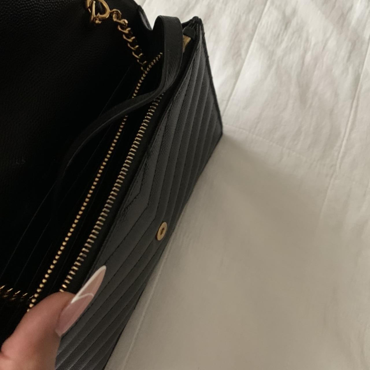 Ysl envelope chain wallet. comes with authenticity... Depop