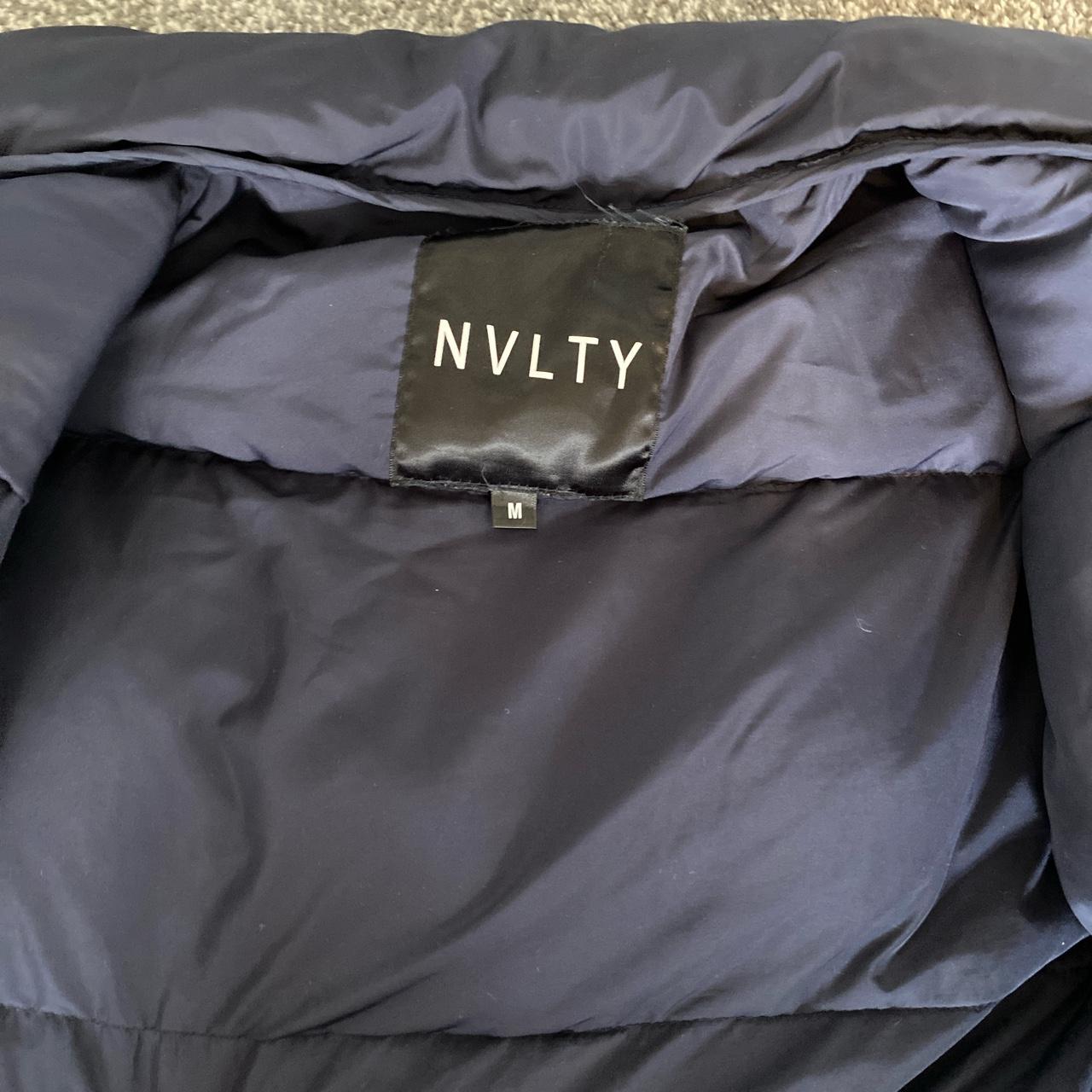 Mens navy nvlty coat size medium. Great condition... - Depop