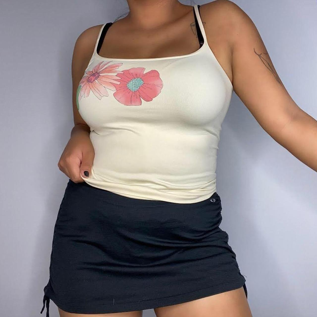 Victoria Secret. Victoria Secret Floral Top. Y2k.... - Depop