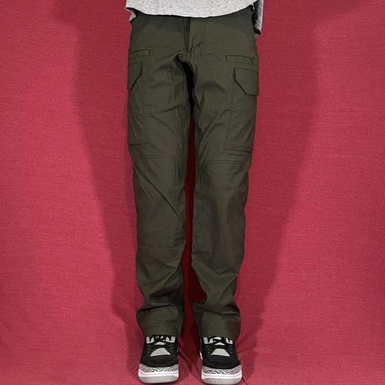Men's Green and Khaki Trousers | Depop