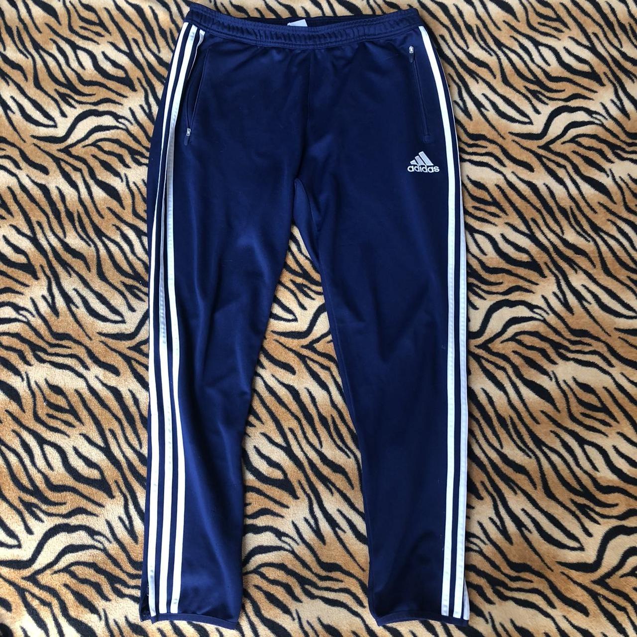 Adidas Men's Blue Joggerstracksuits Depop