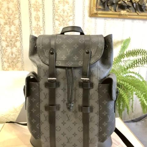 LOUIS VUITTON Christopher Backpack - Iridescent - Depop