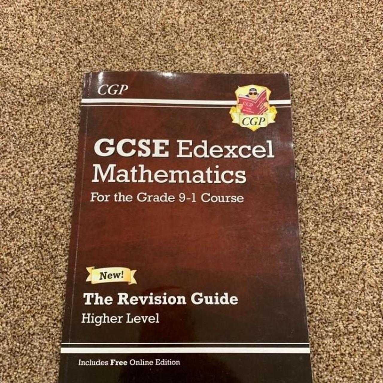 This GCSE,Edexcel maths revision guide has... - Depop