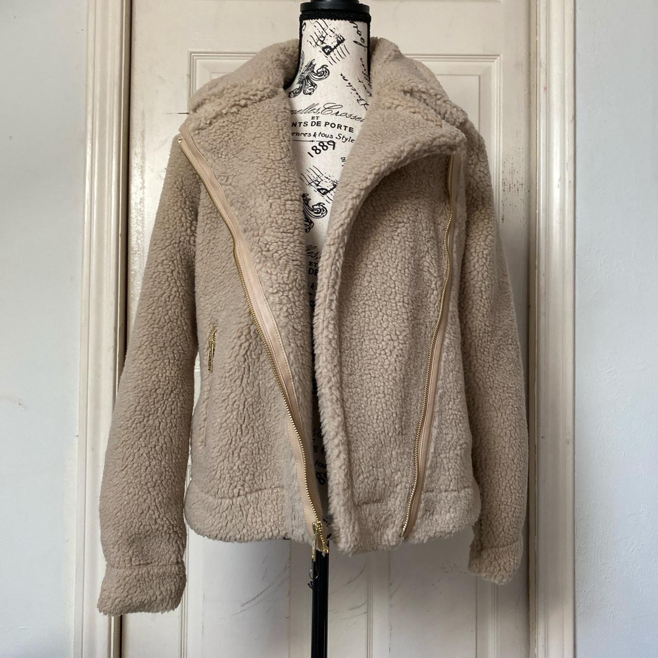 hollister cozy biker jacket