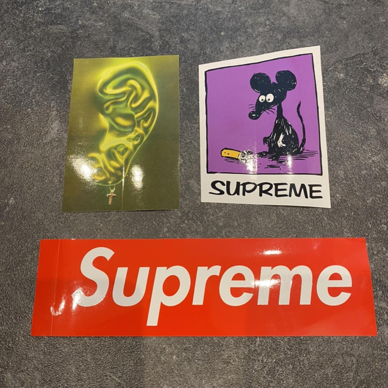 Supreme stickers Small sticker collection from the... - Depop