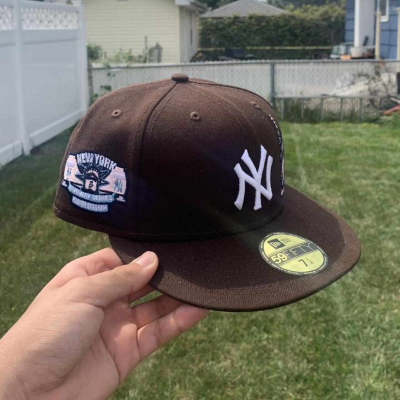 Cap city New York subway series fitted, size 7 1/4,... Depop