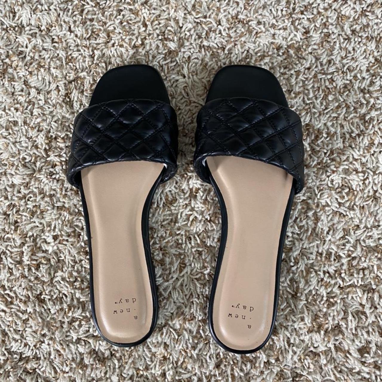 Women's Black Sandals | Depop