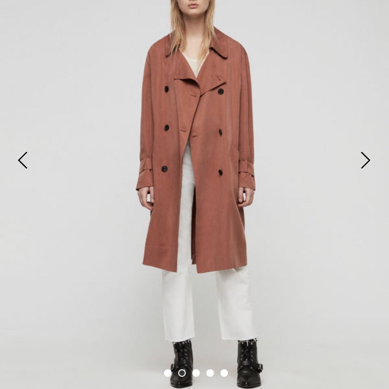 All saints 2025 brooke trench coat