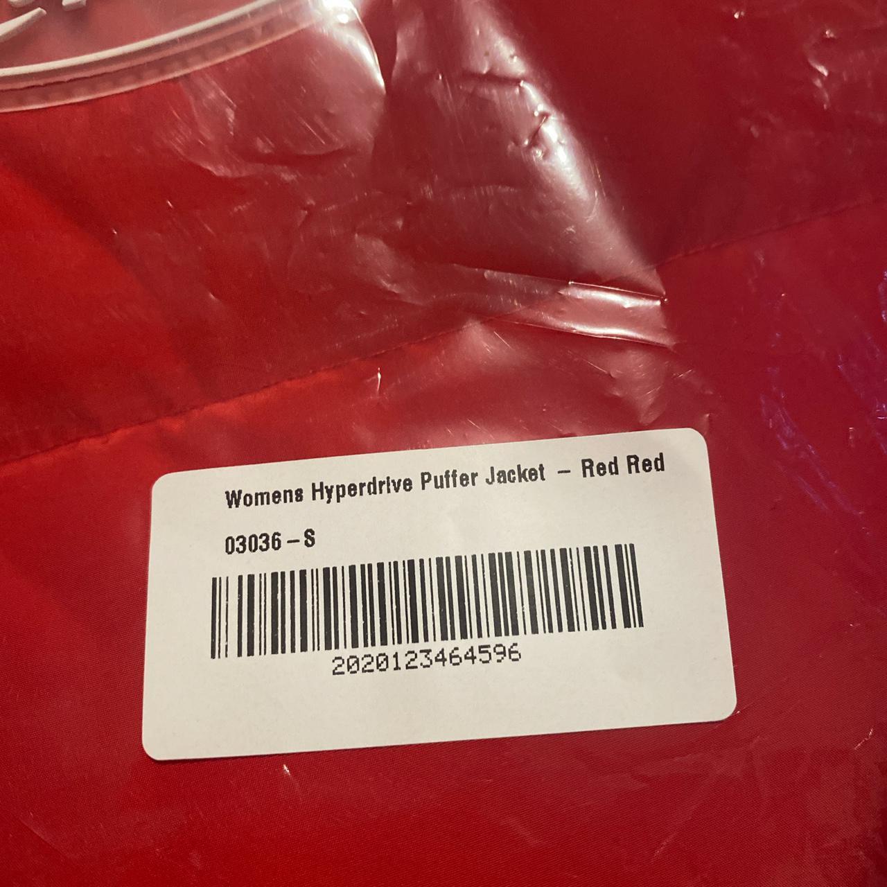 Women’s Trapstar Red Hyperdrive Puffer Jacket In... Depop