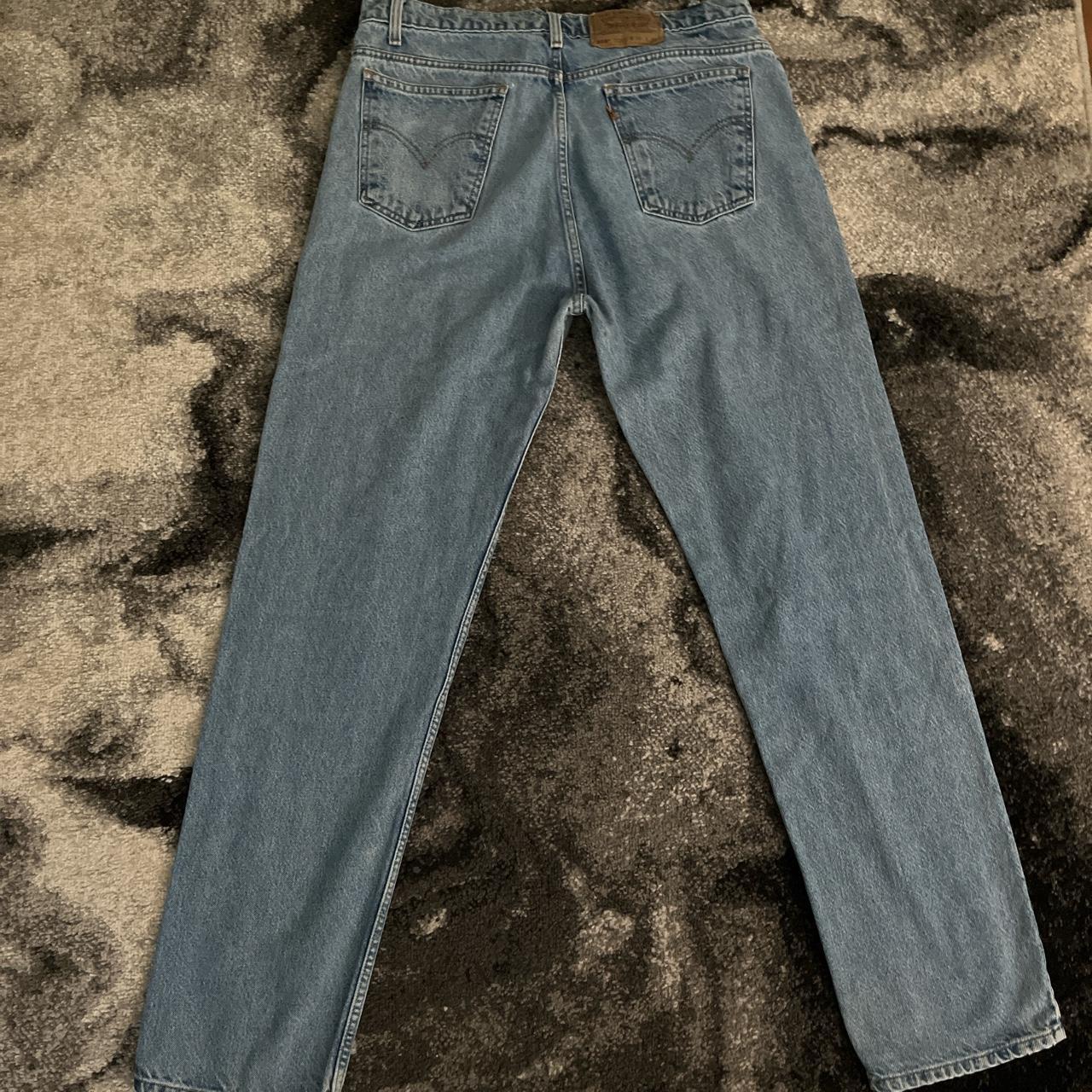 Levi’s Orange Tab Jeans Size: 38x 34 In good... - Depop