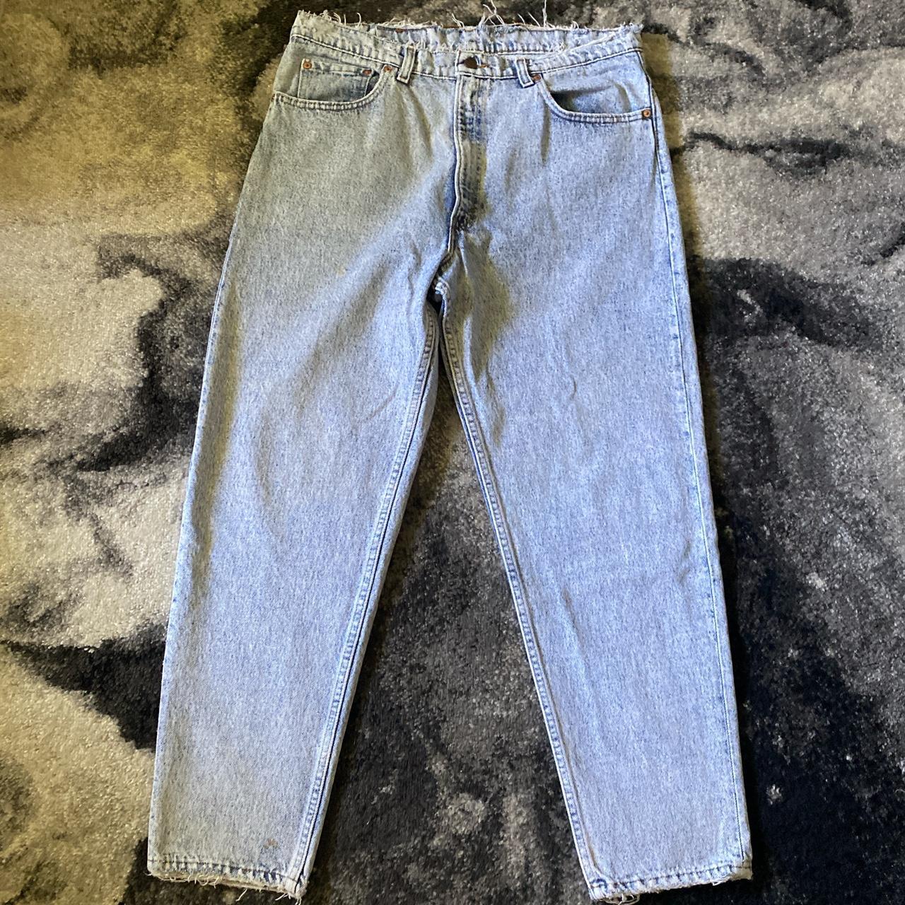 Vintage Levi’s 550 XX Acid Wash Jeans Size: 38 x... - Depop