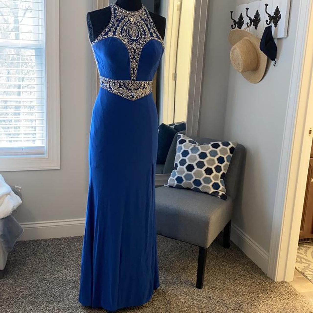 Product Image 1 - Royal blue prom dress with
