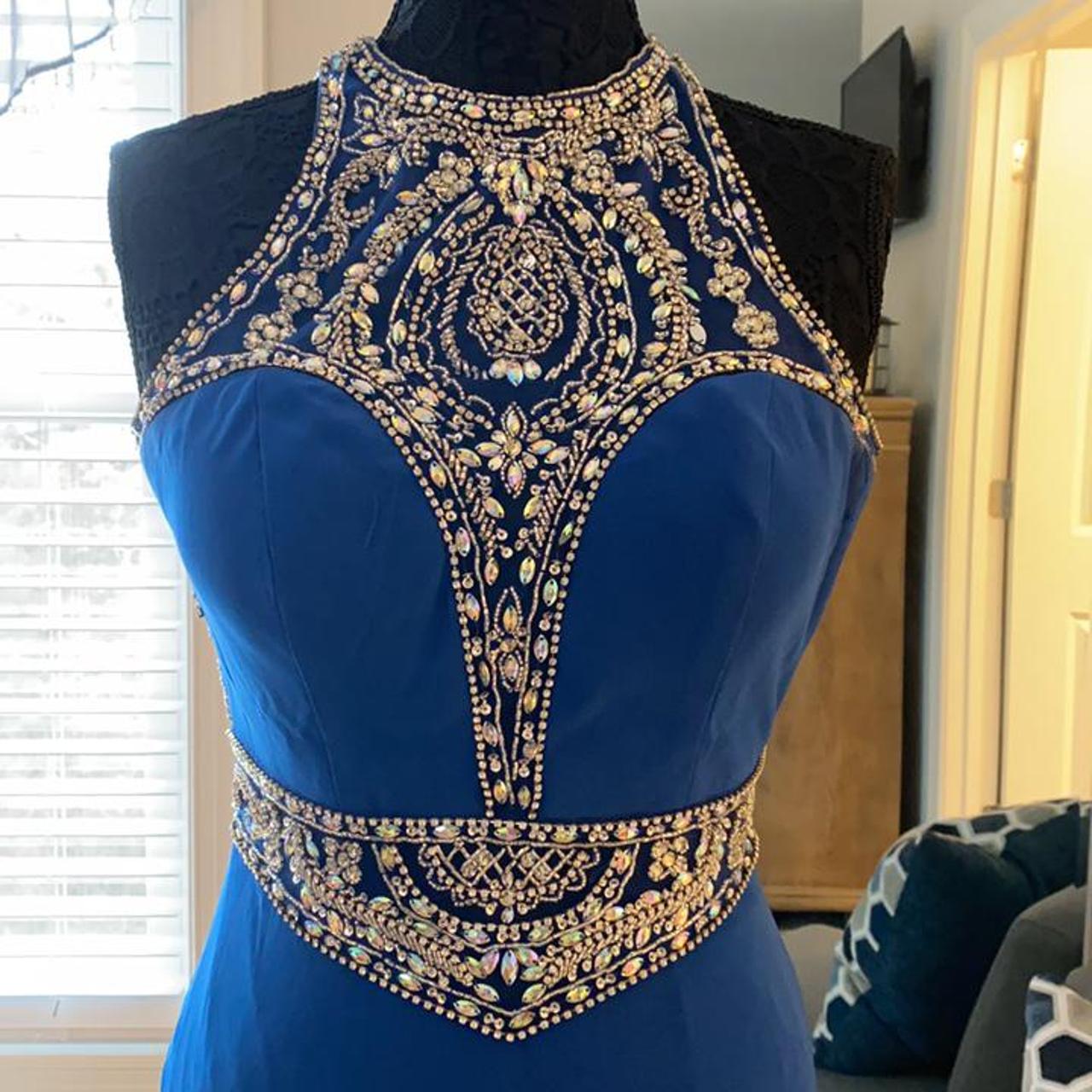 Product Image 2 - Royal blue prom dress with