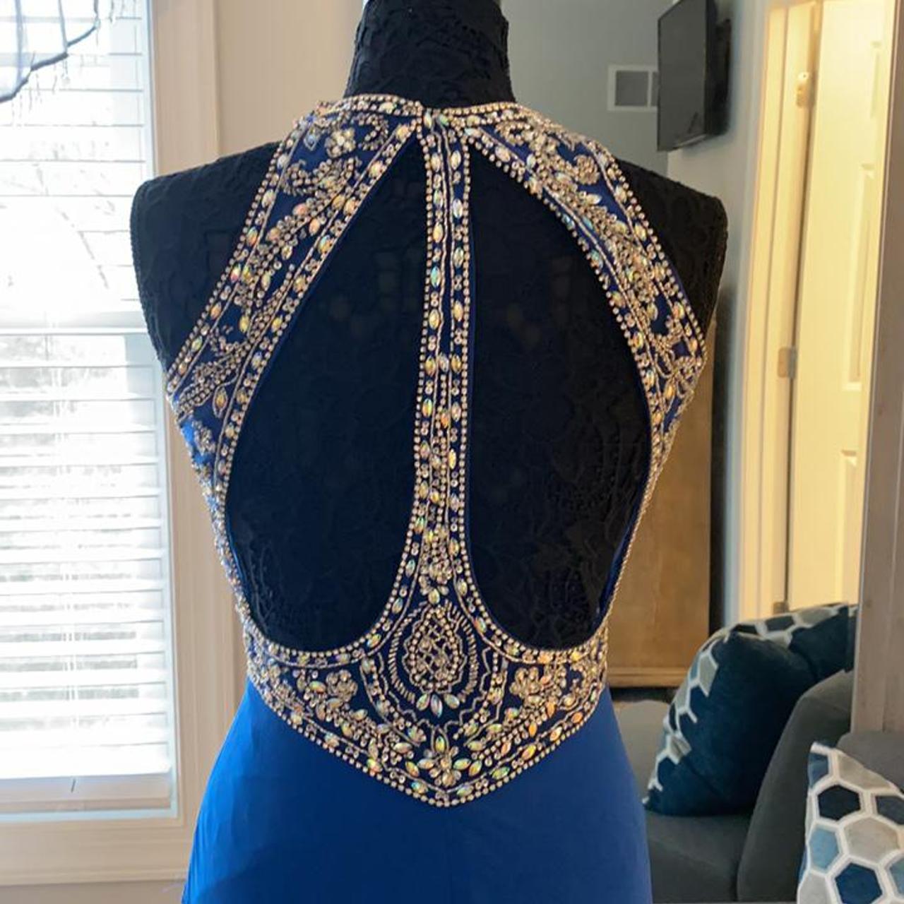 Product Image 4 - Royal blue prom dress with