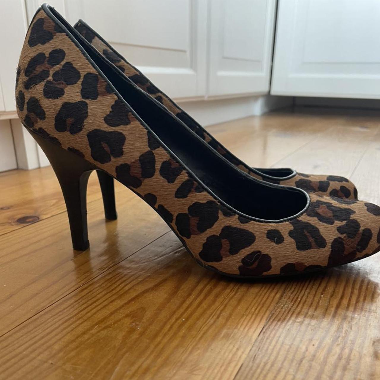 bcbg leopard heels