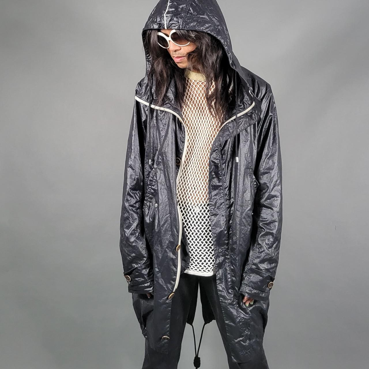 Diesel Black Gold Leather Jacket with Metal Badges | Depop