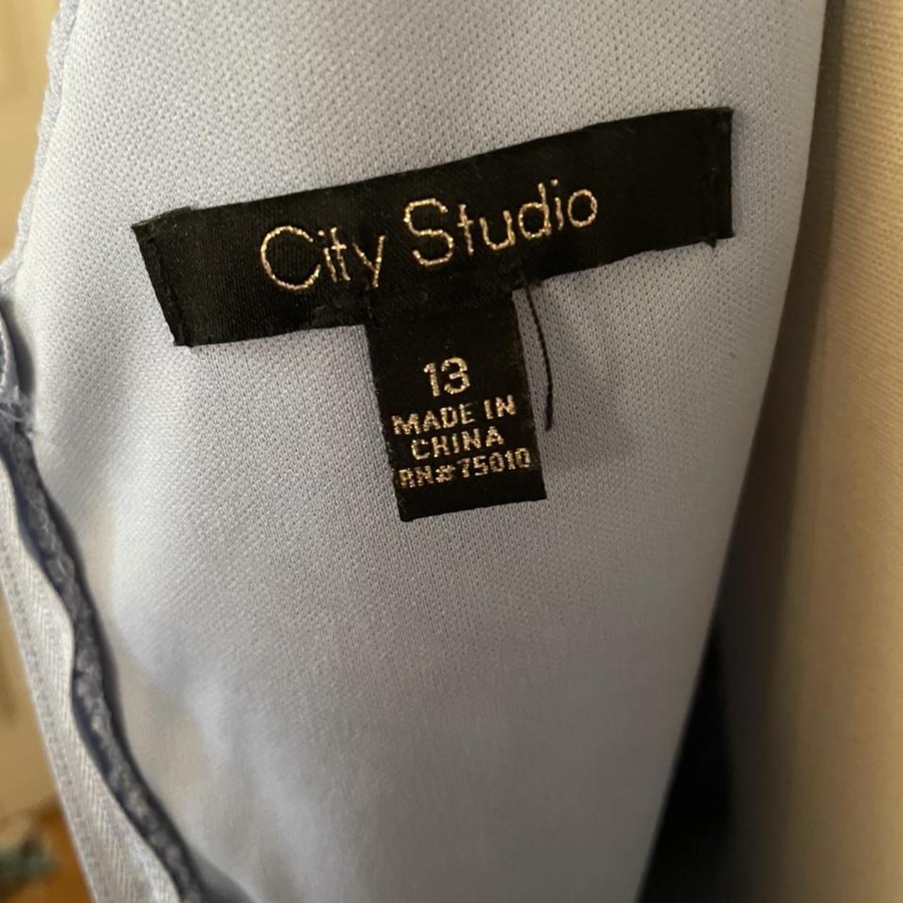 City Studios Women's Blue Dress (4)