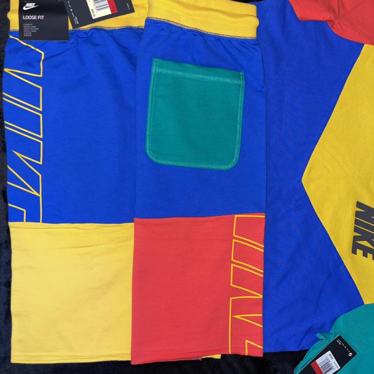 colorblock nike shirt