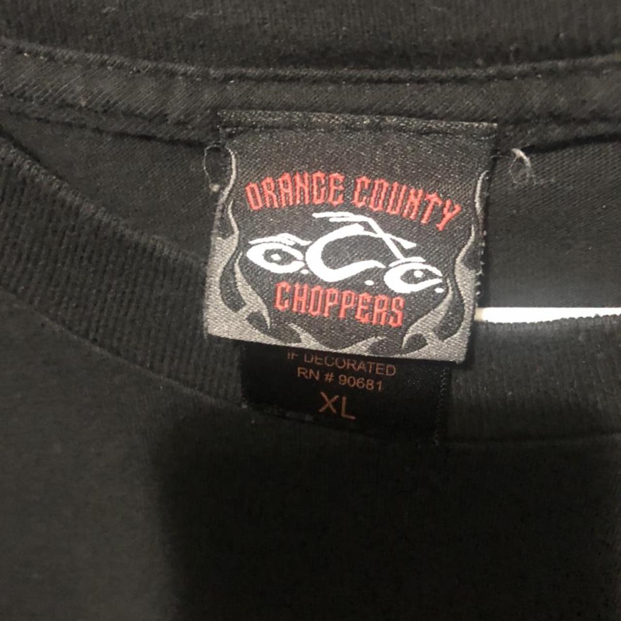 Vintage 2003 Orange County Choppers shirt - Depop