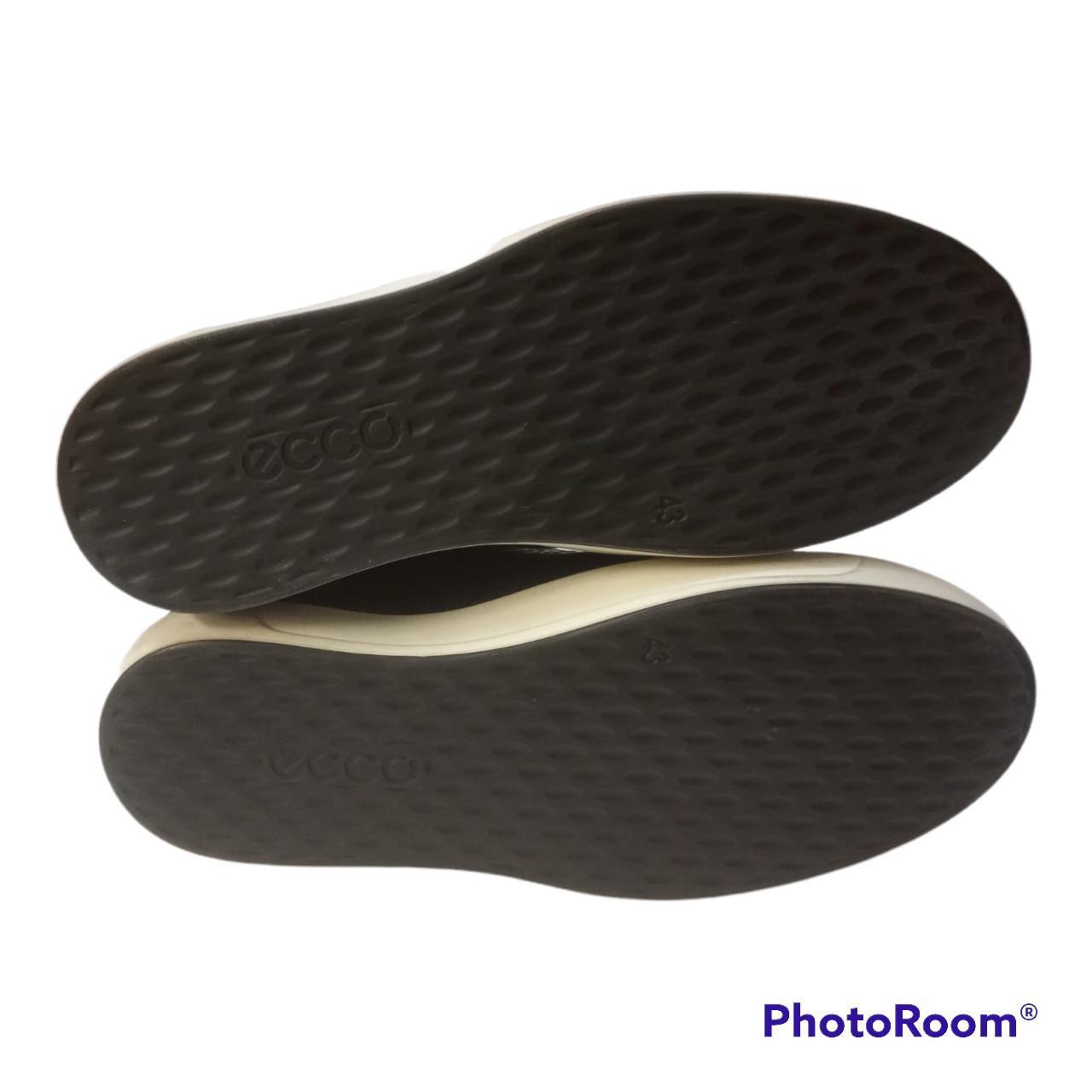 ecco black leather shoes