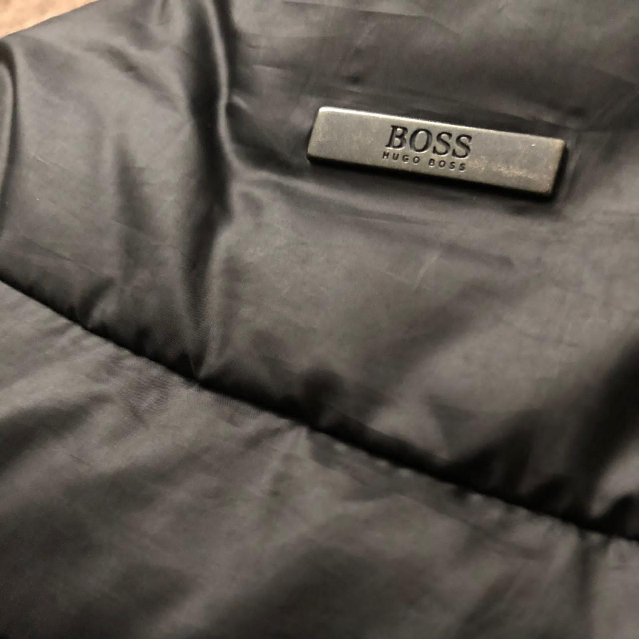 Hugo Boss lightweight bomber down jacket. Size... - Depop