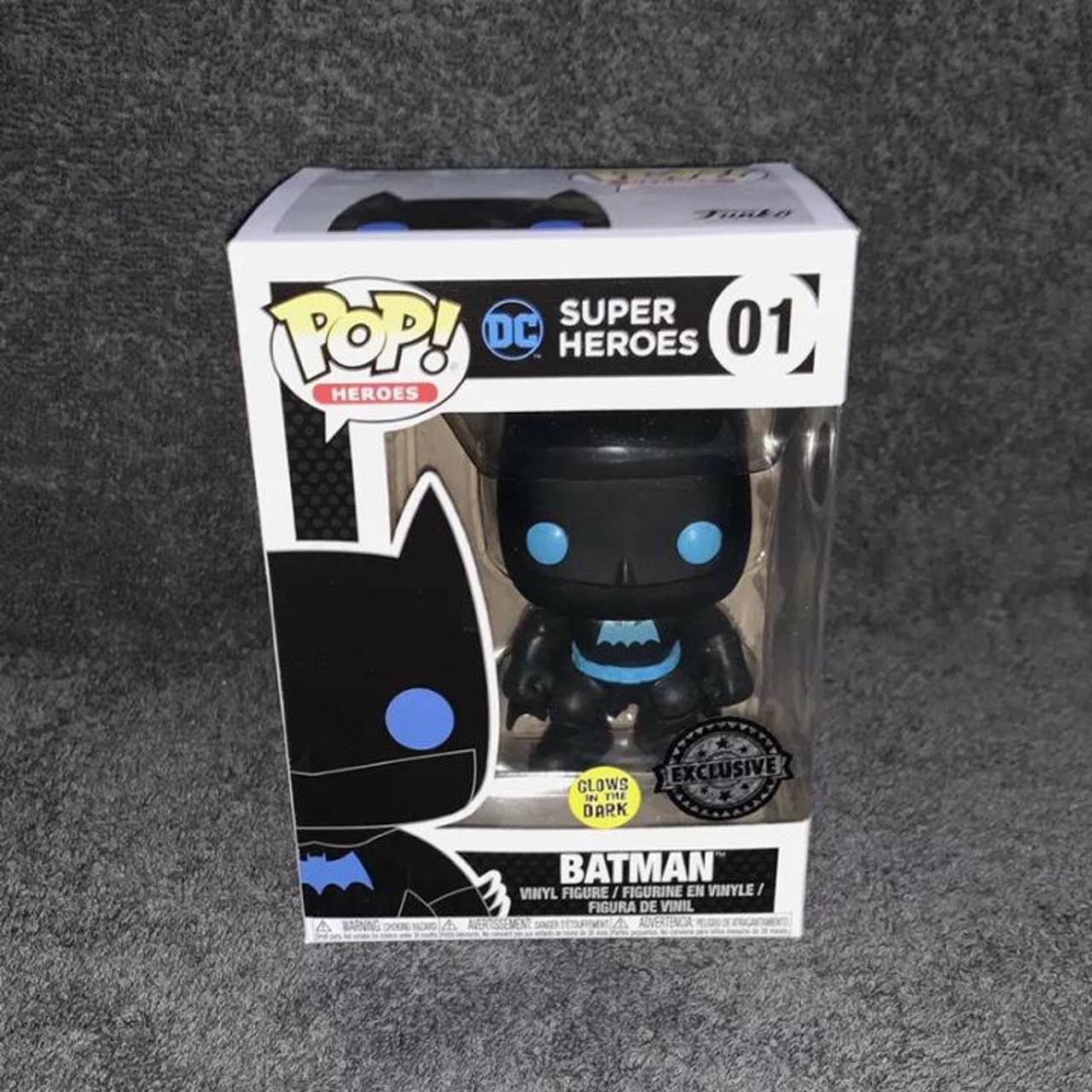 Funko Pop   Dc Batman - No. 01 - New - Exclusive - Depop