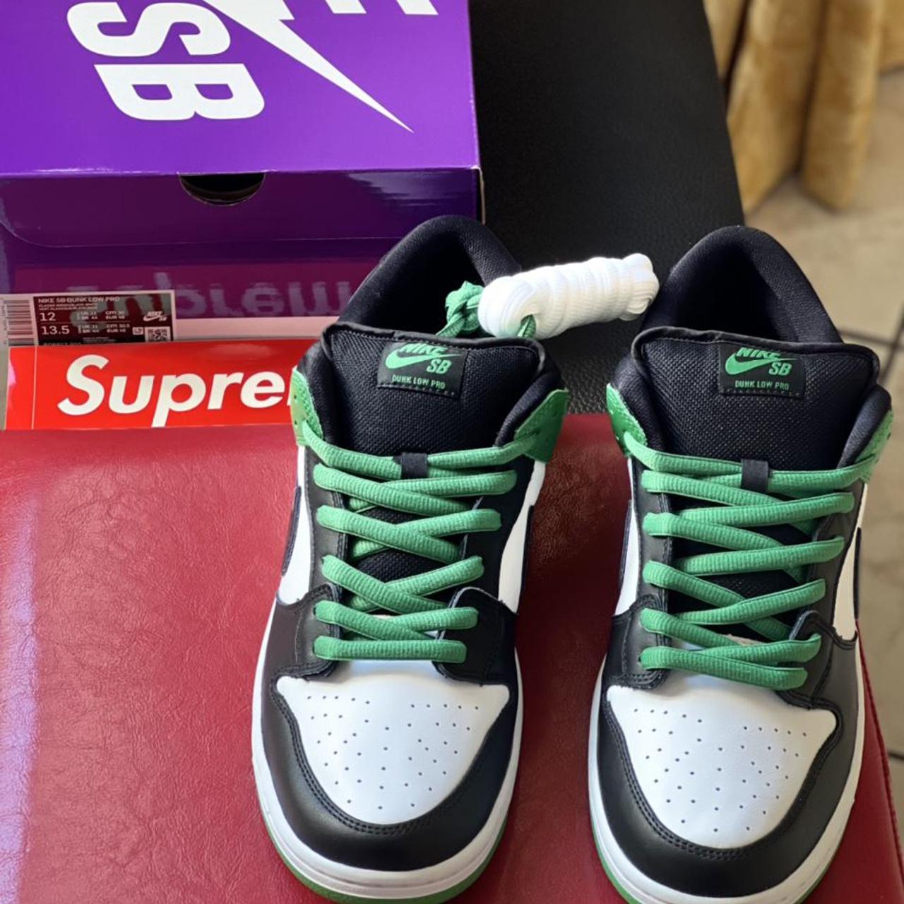 dunk low classic green