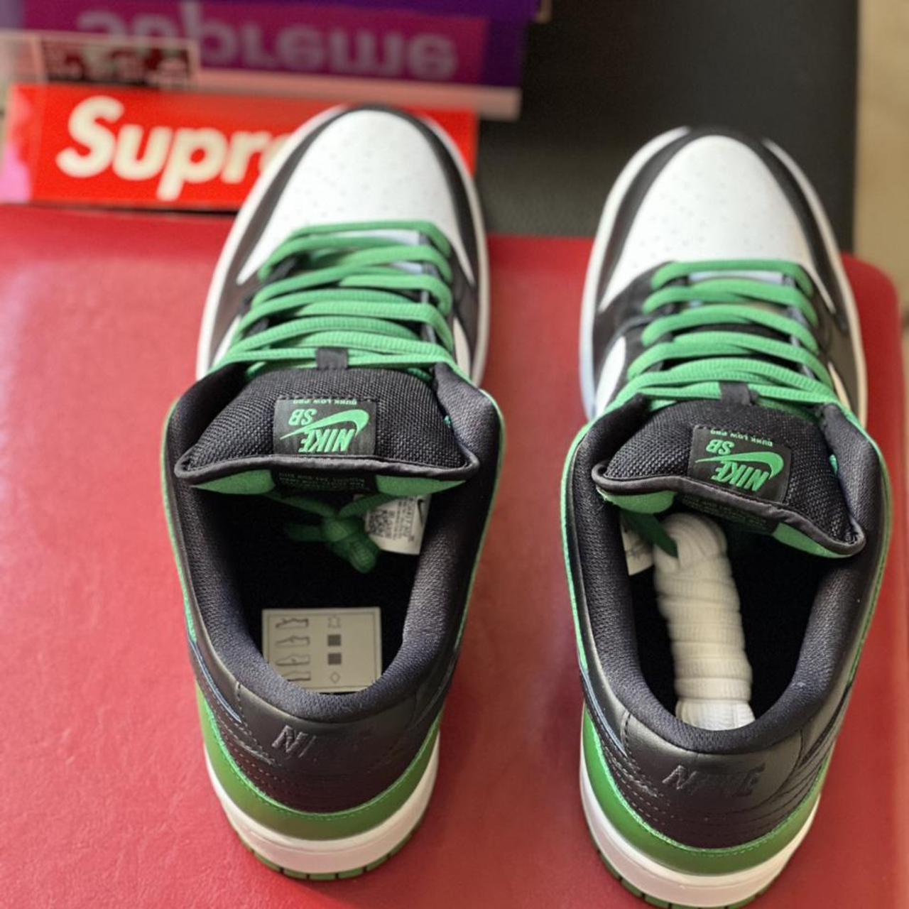 dunk low classic green