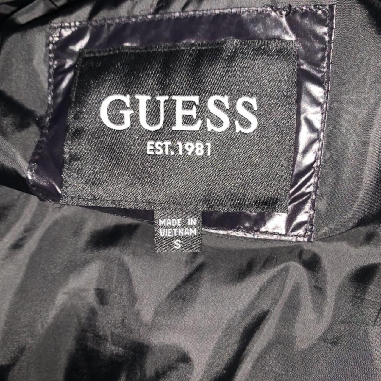 Guess Men's Black Jacket | Depop