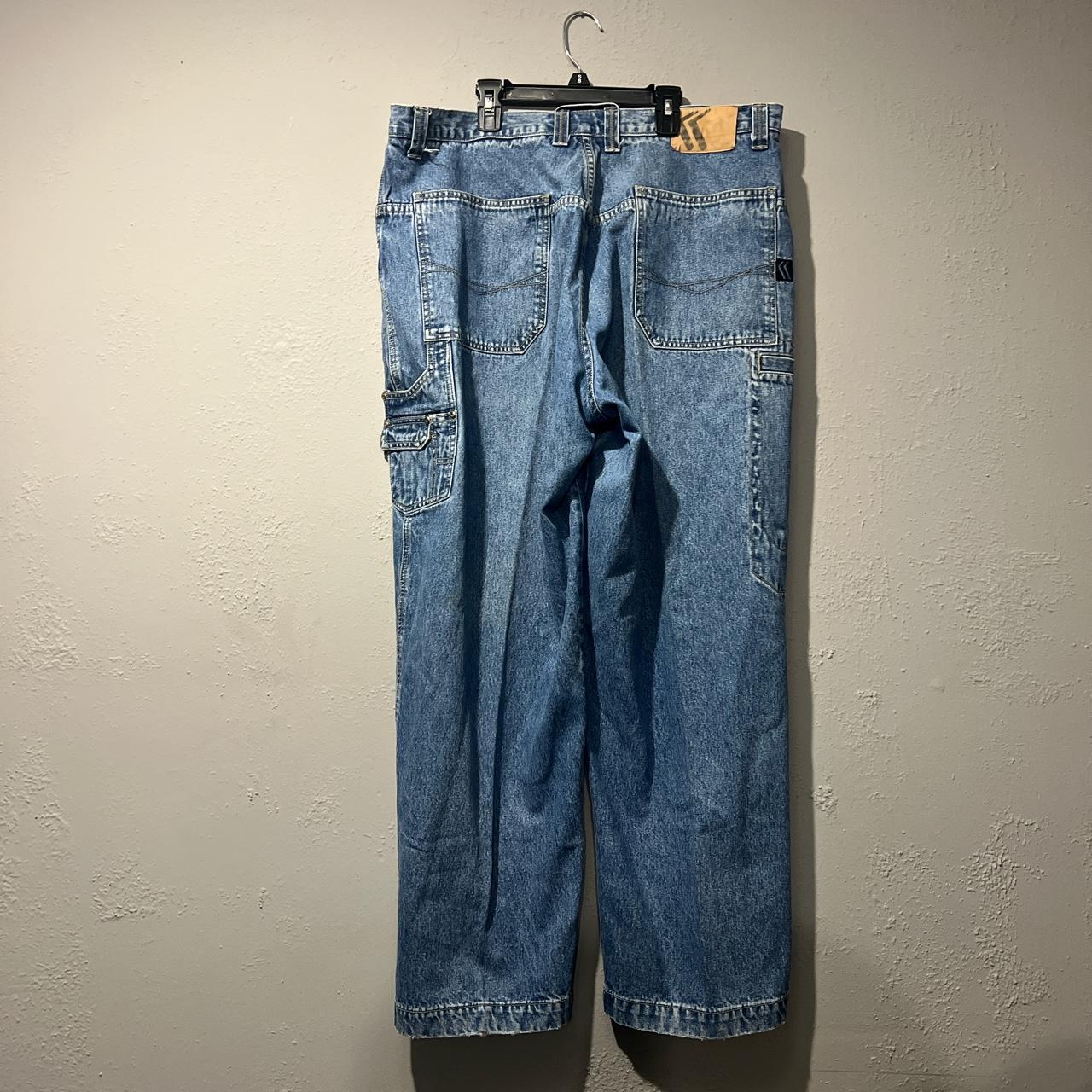 vintage y2k karl Kani carpenter jeans with jnco... - Depop