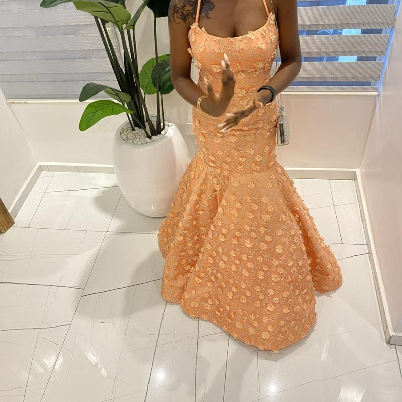 Custom Made Orange Prom Dress For Height 5 8 Or 5 9 Depop custom-made-orange-prom-dress-for-height-5-8-or-5-9-depop