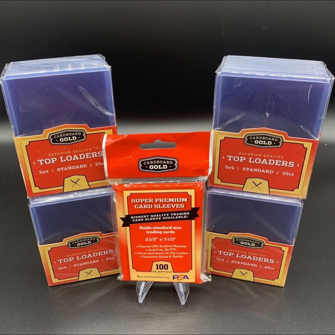 100 3”x4” Top Loaders and 100 Penny Sleeves for... Depop