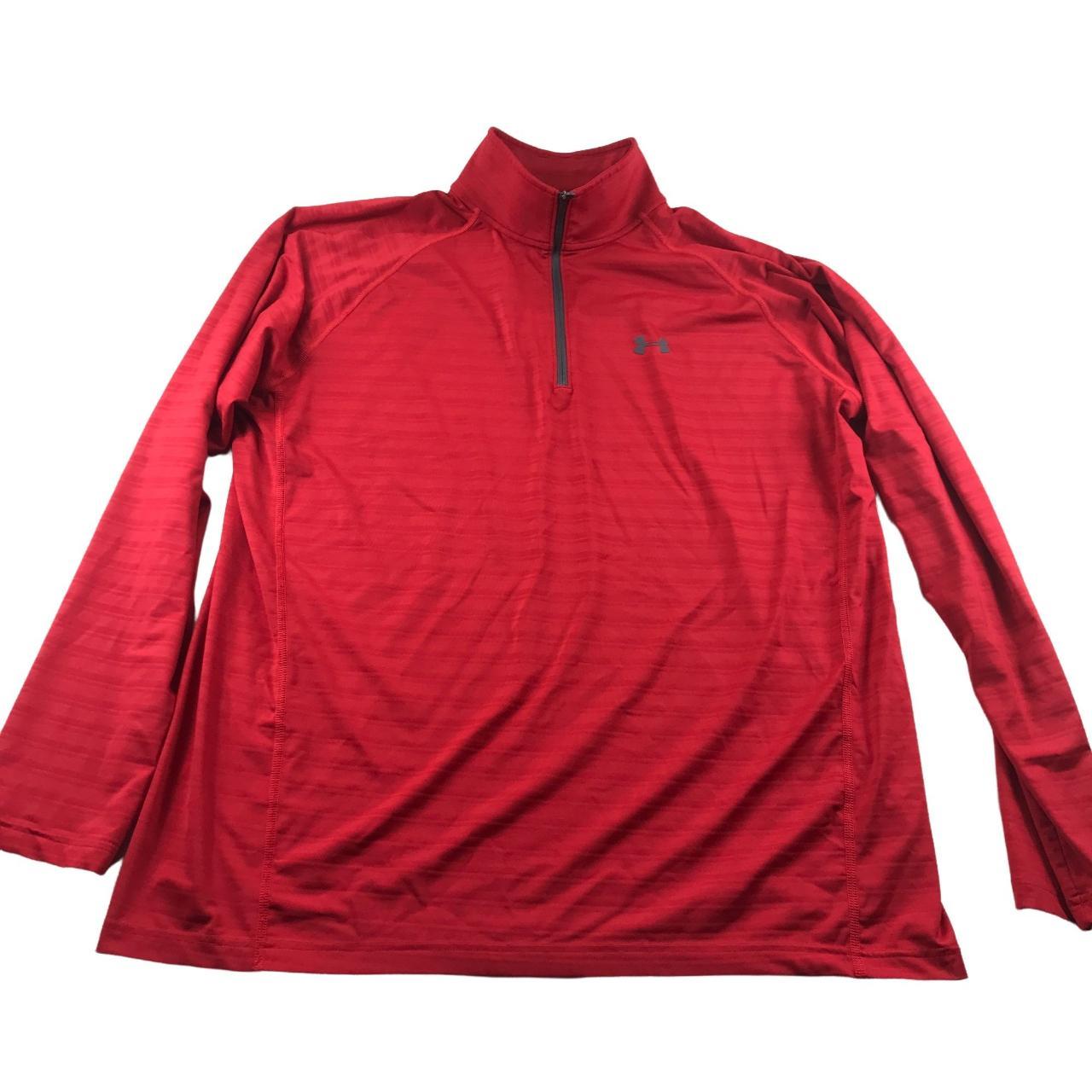 Under Armour Mens Quarter Zip Pullover Size XL Loose... Depop