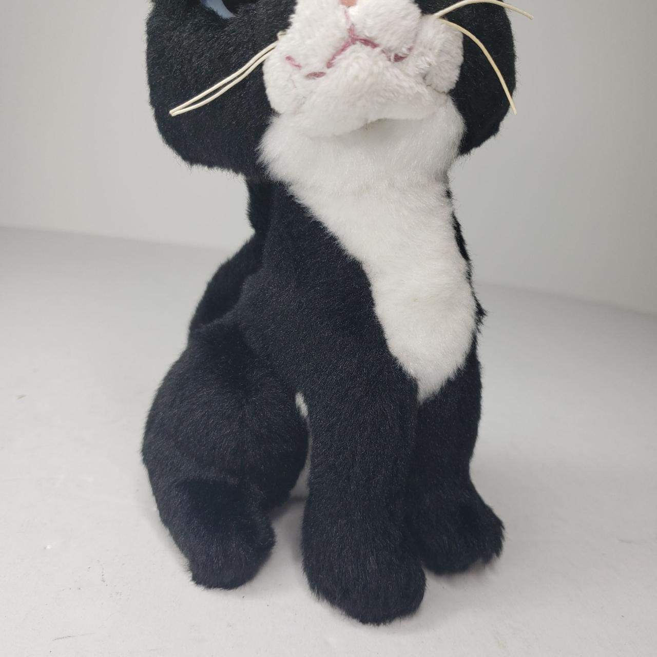 Ganz Sofia Cat Beanie Stuffed Animal Plush Blue Eyes... - Depop
