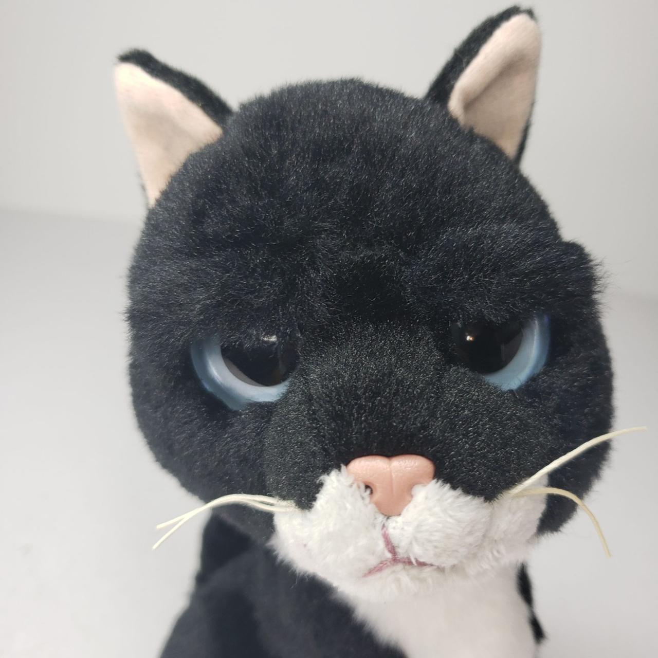 Ganz Sofia Cat Beanie Stuffed Animal Plush Blue Eyes... - Depop