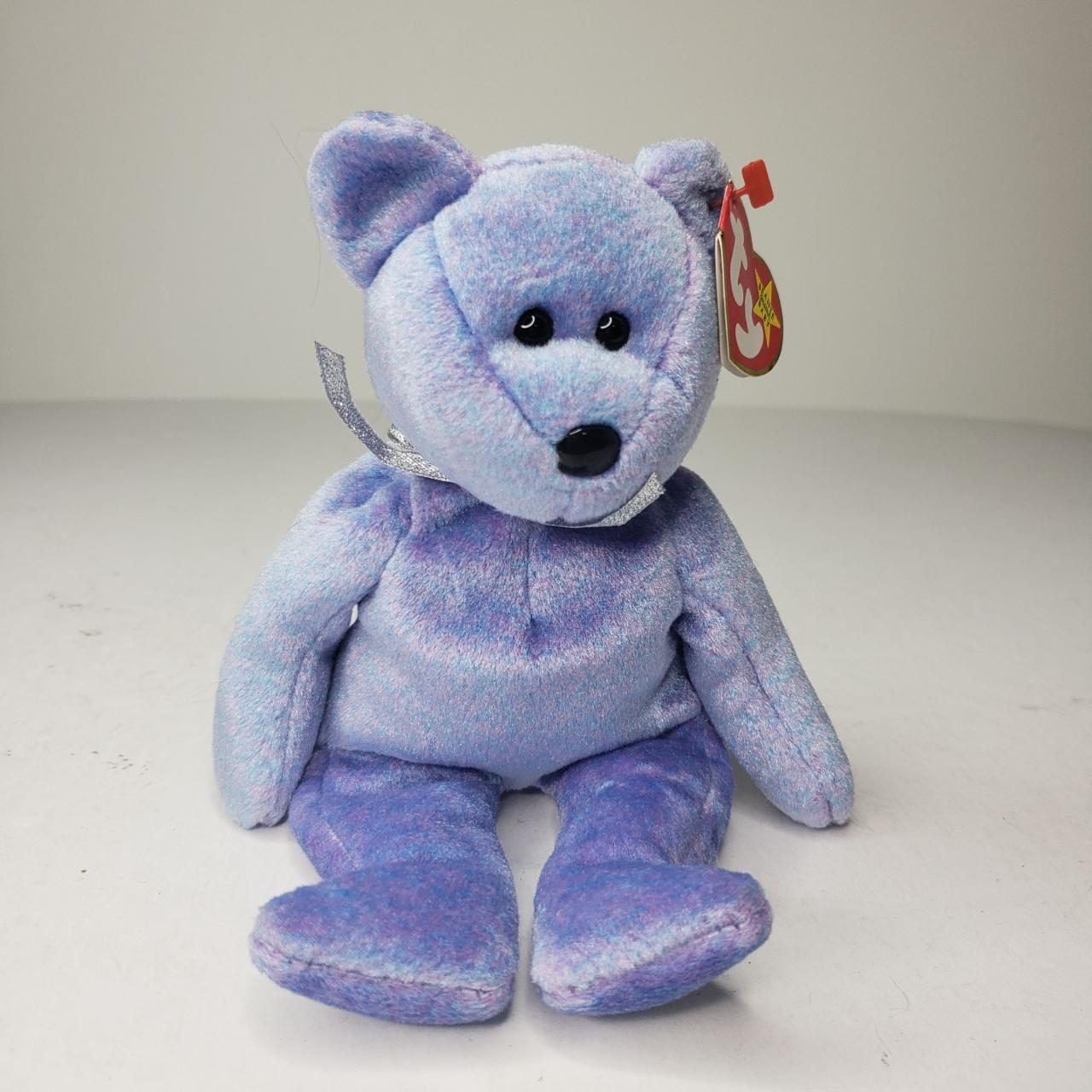 TY Clubby II Beanie Babies Bear Stuffed Animal Plush... - Depop