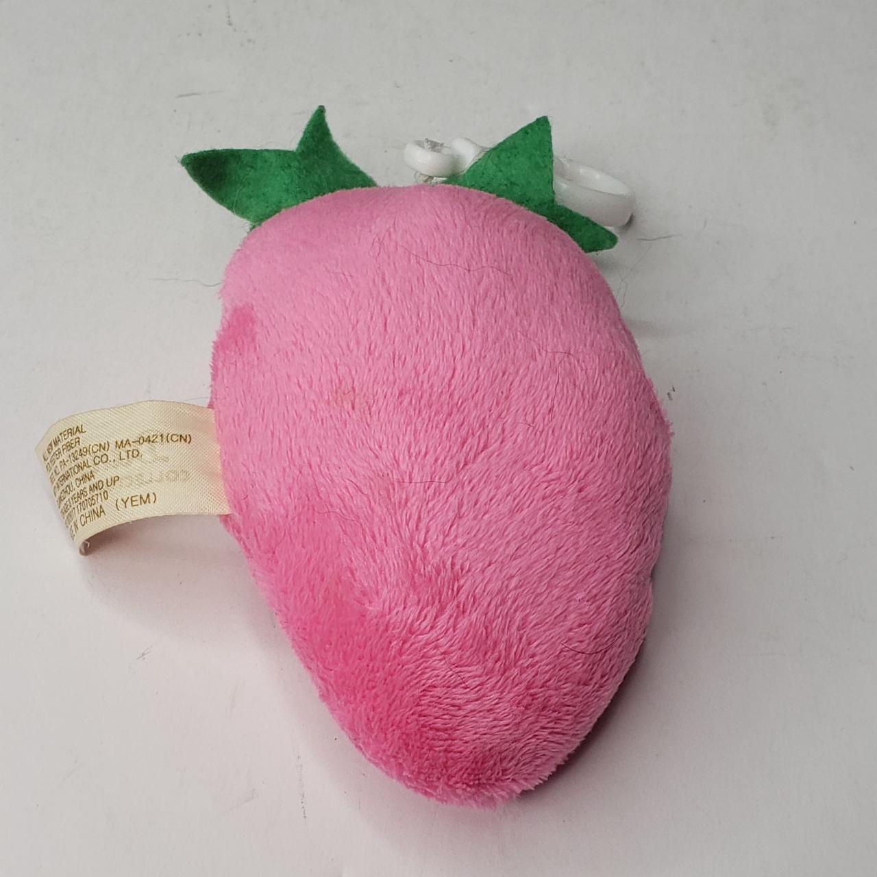 Dan Dee Strawberry Stuffed Animal Plush Backpack... Depop