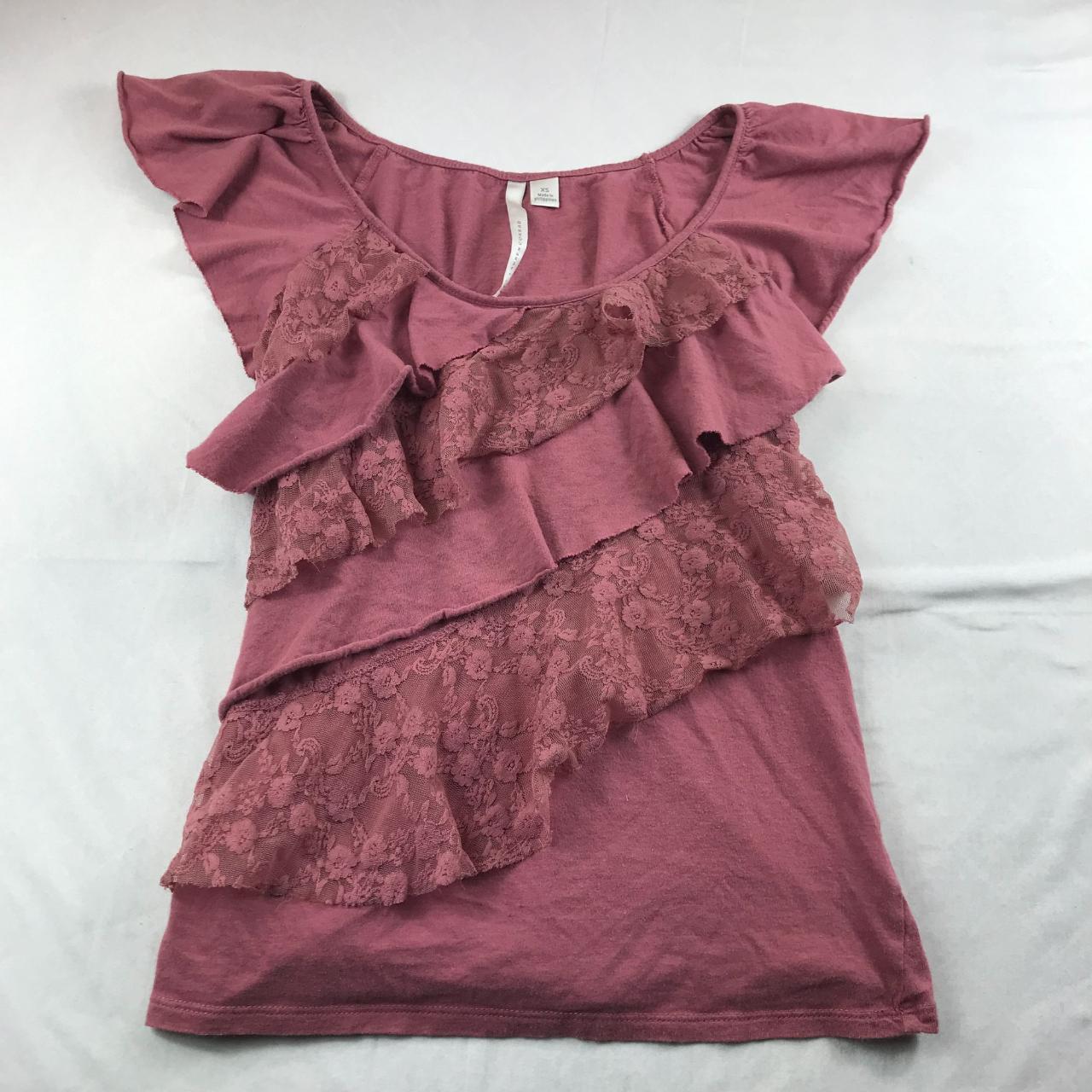 LC Lauren Conrad Sleeveless Top Size XS Tiered... - Depop