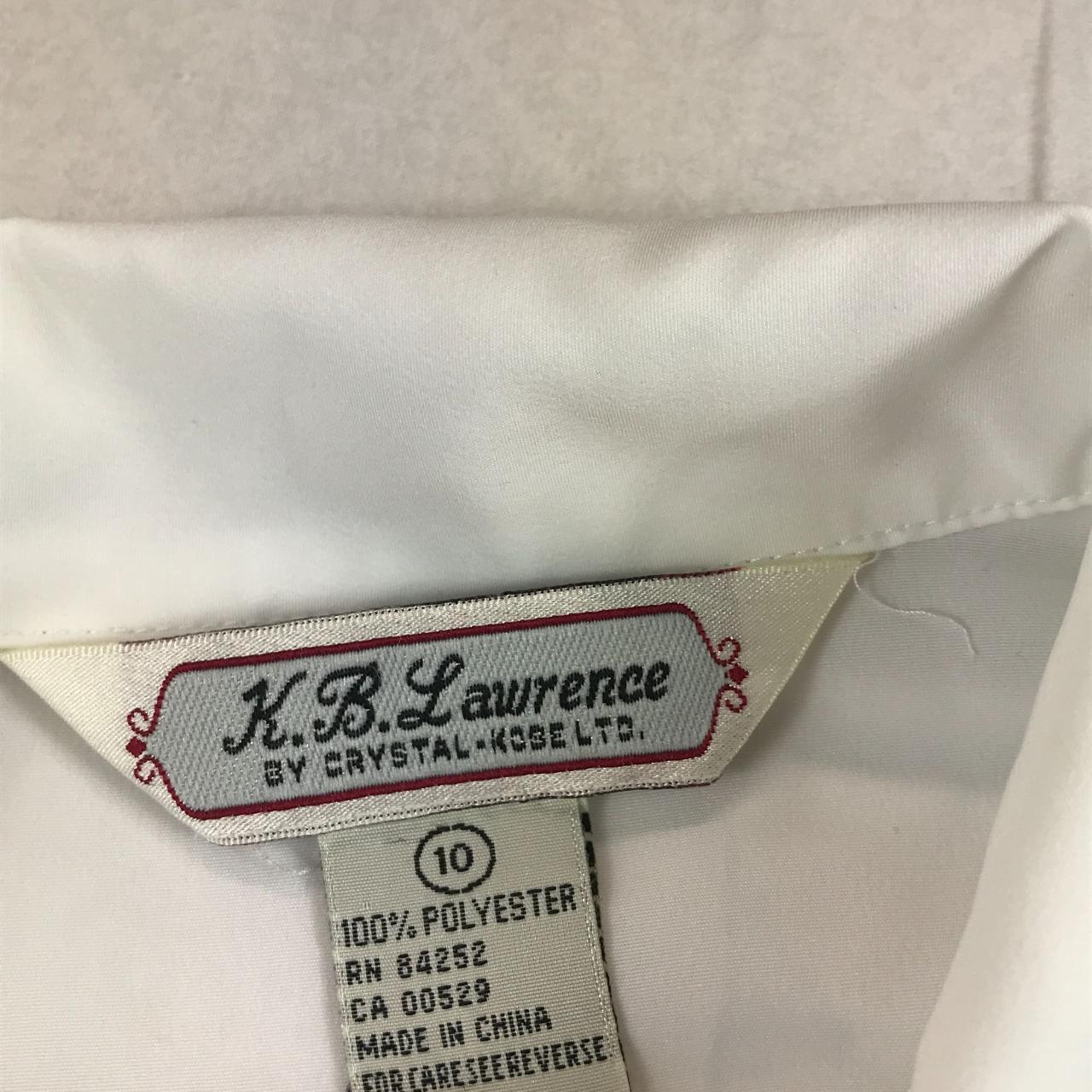 Vintage K.B. Lawrence By Crystal Kobe Ltd Button... - Depop